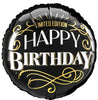 HBD AGED TO PERFECTION 18" ROUND FOIL BALLOON