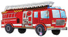 Red Firetruck 34" Foil Balloon