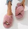 Dusty Pink Slippers