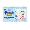 Peeps Snowmen Marshmallow 3pkg