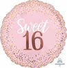 Sixteen Blush 28" Jumbo Foil Balloon