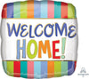 Welcome Home Stripes Foil Balloon
