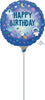 SPACE COSMIC FRIENDS HBD 18" RND FOIL BALLOON