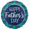 FATHERS DAY BLUE/GREEN 18IN FOIL BALLOON