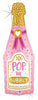 Pink Champagne Bottle 37"