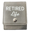 RETIRED LIFE PLAYING CARDS AND CASE