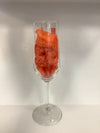 ETCHED BEST MAN CHAMPAGNE GLASS