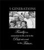 5 GENERATIONS FRAME