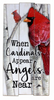 WHEN CARDINALS APPEAR WALL PLAQUE