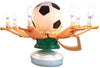 SOCCER MUSICAL BIRTHDAY CANDLE