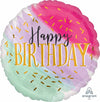 WATER COLOUR BIRTHDAY 17IN FOIL BALLOON