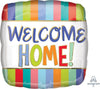 WELCOME HOME STRIPES 17IN FOIL BALLOON