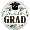 YOU DID IT IVY GRAD 18IN FOIL BALLOON