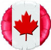 CANADA-MAPLE LEAF 18IN FOIL BALLOON