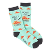 WOMEN'S HOW I CUT CARBS  CREW SOCKS